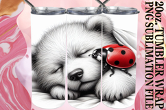 LUMINOUS ADVENTURES 20oz TUMBLER WRAP, Cute Animals Product Image 1