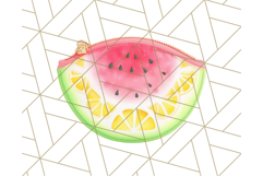 Strawberry Red Lemon Yellow Summer Clipart PNG, Summer Icons Product Image 5
