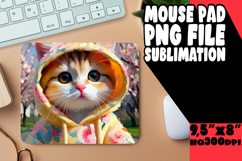 Luminous mouse PAD Artistic Style, Cute Cat Product Image 1