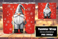 Holiday Gnome Wrap 20oz for Christmas Tumblers Product Image 1