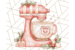 Christmas Cottagecore Kitchen Clipart PNG, Holiday Decor Product Image 5