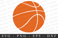 Basketball SVG | SVG Cut files | Cricut Product Image 1