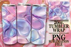Bold Colorful 3D Inflated Tumbler Collection Product Image 1