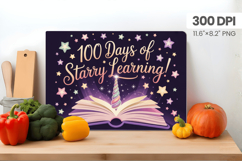 100 days of school Cutting Board PNG Design, Teacher PNG Product Image 1