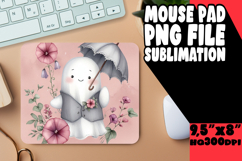 WHIMSICAL MOUSE MAT FUN IDEAS, Cute Ghost Product Image 1