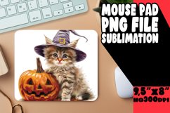 Pumpkin Animal Round Mouse Pad PNG Product Image 1