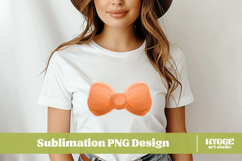 Coquette Easter Bow Sublimation PNG Product Image 2