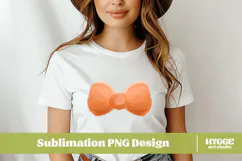 Coquette Easter Bow Sublimation PNG Product Image 2