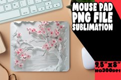 3D Flower Hole Sublimation Design for Cups PNG Product Image 1