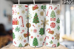 Christmas Tree Tumbler Wrap -High Quality 300 Dpi Product Image 1