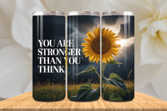 Positive Affirmations 20oz Tumbler wrap Inspirational Quotes Product Image 1