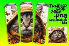 Purr-fectly Playful Kitty Tumbler - 20oz Product Image 1