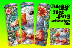Trendy 20oz Design for Sublimation , Goose Product Image 1