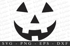 Pumpkine Smile Svg | Halloween Svg | Cricut Product Image 1