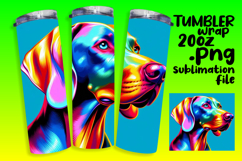 ELEGANT 20oz Tumbler Graphic for Custom Gifts , Dog Product Image 1