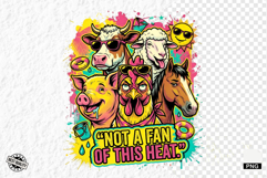 Farm Animals PNG Sublimation - Summer Animal Product Image 1