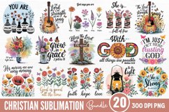Christian Sublimation Bundle PNG Product Image 1