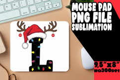 cheerful mouse pad Inspirational PNG, Christmas Product Image 1