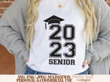 2023 Senior SVG, Graduation SVG, Highschool SVG Product Image 9