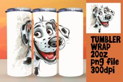 Quirky Funny Dog Lover's Delightful Tumbler - 20oz Product Image 1