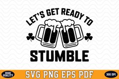Let&#039;s get ready to Stumble SVG | Quotes | SVG Cut files Product Image 1