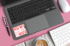 Printable Spicy Book Lover Sticker | More Like NSFR Product Image 3