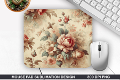Vintage Mouse Pad Sublimation PNG Design - Mouse Pad PNG Product Image 1