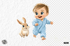 Cute Quirky Funny Baby Clipart Product Image 1
