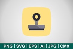 Vector Stamp Icon Product Image 1