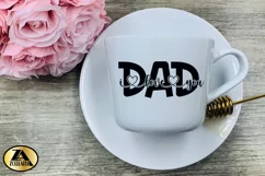 Fathers Day SVG PNG DXF EPS Daddy SVG Dad I love you SVG Product Image 5