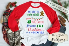Bake Stuff Watch Christmas Movies SVG DXF Files Product Image 1