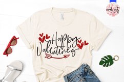 Happy valentines - Love &amp; Valentine SVG EPS DXF PNG Product Image 2
