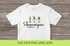 Shenanigan crew. Funny St. Patricks day quote SVG cut file Product Image 3