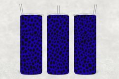 Royal Leopard Pattern Tumbler Sublimation Product Image 1