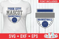 Basketball SVG | Basketball Template 0012 | Shirt Design Product Image 1