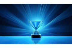 shade blue award background In Product Image 1
