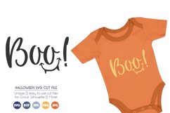 Boo - Cute Halloween SVG Cut Files Product Image 1
