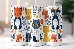 20oz Skinny Tumbler Wrap Sublimation Product Image 1