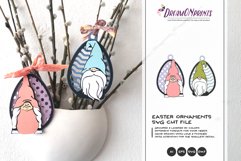 Easter Gnomes SVG Ornament | Gnome 3D Layered Design Product Image 2
