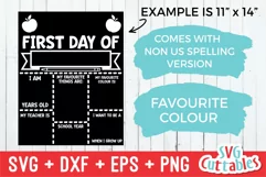 First Day of School, Last Day of School|svg Product Image 2