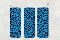 Sky Leopard Pattern Tumbler Sublimation Product Image 1