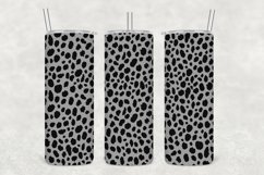 Slate Leopard Pattern Tumbler Sublimation Product Image 1