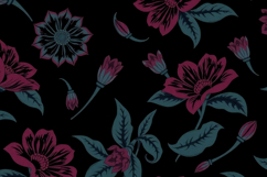 Cute Floral Pattern Background Product Image 1