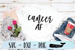 Cancer AF Horoscope SVG Cut File Product Image 1