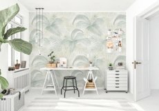 Wall mockup - Wallpaper mockup - Home office - Workspace Product Image 10