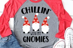 Chillin with My Gnomies SVG, DXF, PNG, EPS Product Image 2