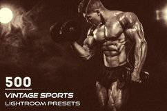 500 Vintage Sports Lightroom Preset Product Image 1