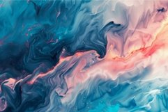Abstract liquid art background with vivid colors Product Image 1
