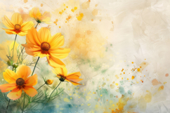 Cosmos Flower Background Wallpaper Product Image 1