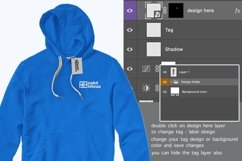 Premium Hoodie PSD Mockup Template for Print on Demand Product Image 2